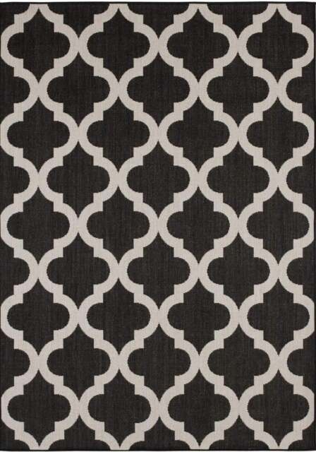 Rackhams Ecology Outdoor Rug Black - 400B - 240X340 cm - image 1