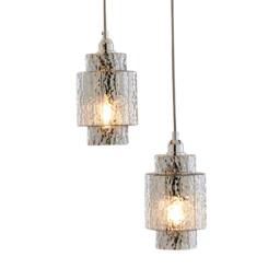 Rackhams Evelle 5-Light Chrome Cascading Pendant - thumbnail 4