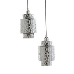 Rackhams Evelle 5-Light Chrome Cascading Pendant - thumbnail 5