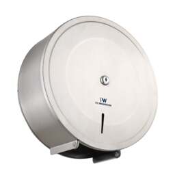 Rackhams Pro Washroom Stainless Steel Toilet Roll Dispenser Jumbo 300mm Roll Holder,