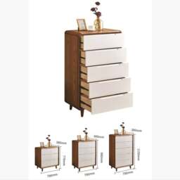 Rackhams Aria Chests Of Drawers, Wood - 1150mm - thumbnail 2
