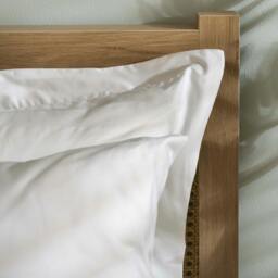 Rackhams White 200 Thread Count Organic Cotton 30cm Standard Fitted Sheets - Super King - 4 Pack - thumbnail 6