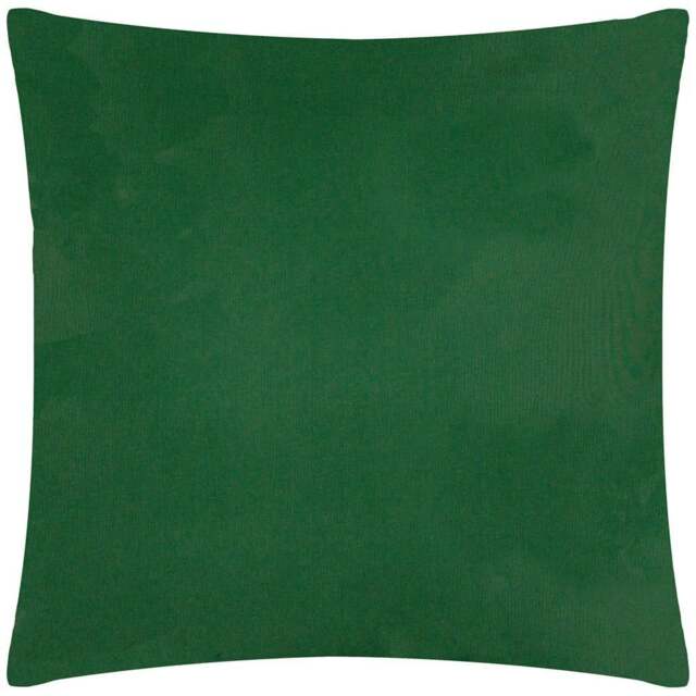Rackhams Wrap Plain Outdoor Cushion Cover - Bottle - 43cm x 43cm - Bottle - 100% Mixed