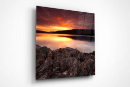 Rackhams Loch Sunart at Dawn - Framed Print 20 x 20 inch - thumbnail 3