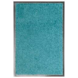 Rackhams Doormat Washable Cyan 40x60 cm - thumbnail 1