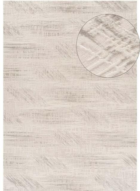 Rackhams Carmel Cream-Grey Abstract Rug - 6030 - 120X170 cm - image 1