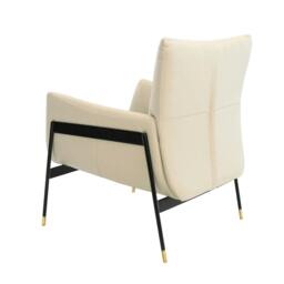 Rackhams Pearl Grey Leather Armchair 5042 - Modern - Yes - No - thumbnail 6