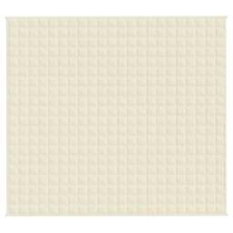 Rackhams Weighted Blanket Light Cream 200x230 cm 9 kg Fabric - thumbnail 3