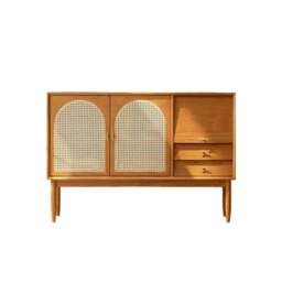 Rackhams Dorota Sideboard, Natural Rattan - Rattan Door - thumbnail 2