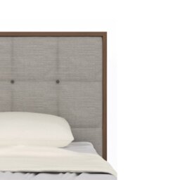 Rackhams Calla Kingsize Bed - Walnut / Natural - thumbnail 2