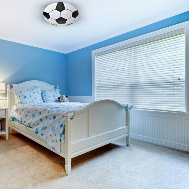 Rackhams Ball 40CM Wall Or Ceiling LED Lamp 18W A Fun And Economical Eye Catching Feature For Bedroom Playroom Or Man Cave - image 1