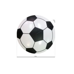 Rackhams Ball 40CM Wall Or Ceiling LED Lamp 18W A Fun And Economical Eye Catching Feature For Bedroom Playroom Or Man Cave - thumbnail 6