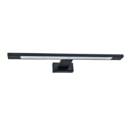 Rackhams Shine Black LED 7W Wall Lamp Stylish Matt Black Light With IP44 Rating Perfect For Mounting Above A Bathroom Mirror - thumbnail 2
