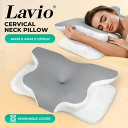 Rackhams Ergonomic Memory Foam Pillow Cervical Neck Shoulder Orthopedic Pain Relief - thumbnail 2