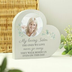 Rackhams Personalised Wedding Memory Table Heart Ornament - thumbnail 4