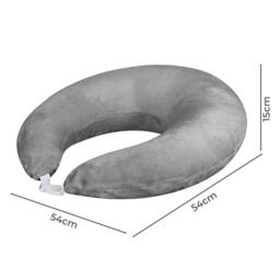 Rackhams Gaming Arm Pillow Ergonomic U-Shaped for Lap Back Support Reading Working - thumbnail 3