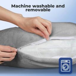 Rackhams Gaming Arm Pillow Ergonomic U-Shaped for Lap Back Support Reading Working - thumbnail 5