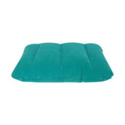 Rackhams Soft Touch Inflatable Pillow - Teal - Teal - One Size - 100% Polyvinyl chloride - thumbnail 1