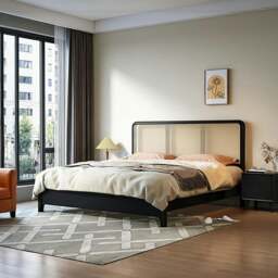 Rackhams Monica Queen Size / King Size / Super King Size Bed, Storage Bed - Mega King Size - With Storage( Side Drawers) - thumbnail 2