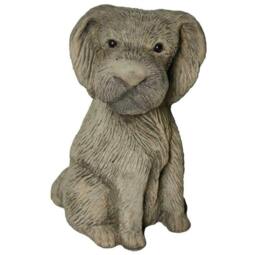 Rackhams Stone Cast Airedale Terrier Garden Statue - thumbnail 3