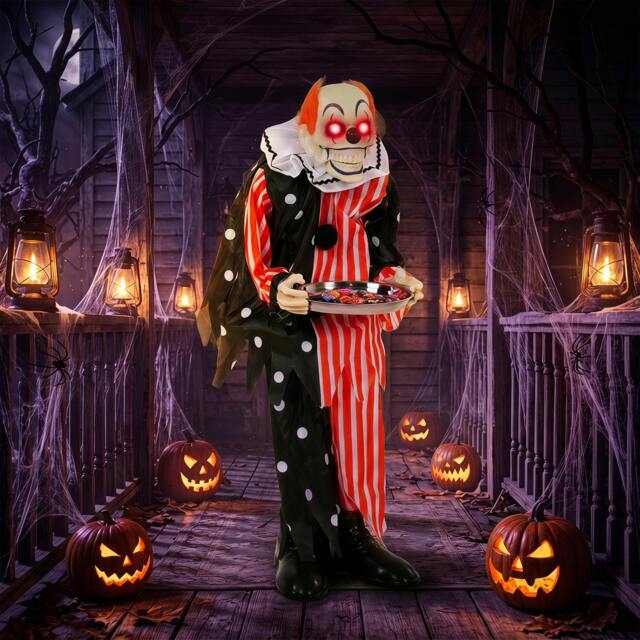 Rackhams Animated Clown Halloween Decorations Outdoor Indoor - image 1
