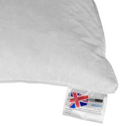 "Rackhams Duck Feather and Down Euro Continental Pillow - 40cm x 80cm (16""x32"")" - thumbnail 5