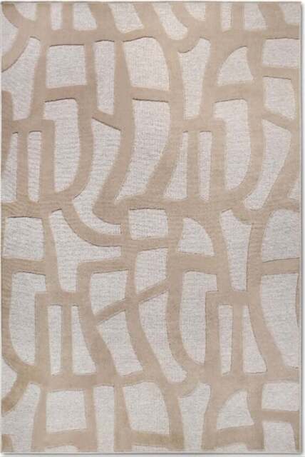 Rackhams Therese Short Pile Beige Rug - 200X290 cm - image 1