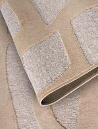 Rackhams Therese Short Pile Beige Rug - 200X290 cm - thumbnail 4