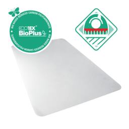 Rackhams Ecotex® BioPlus Rectangular Polycarbonate Chair Mat - 115 x 134cm - Chair Mat for Hard Floors - thumbnail 3