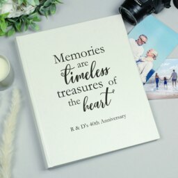 Rackhams Personalised 'Memories are Timeless' Traditional Photo Album - thumbnail 4