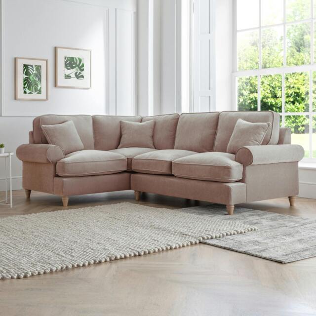 Rackhams The Bromfield Left Hand Corner Sofa - Putty - image 1