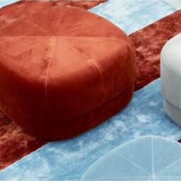 Rackhams Norman Copenhagen Circus Pouf, Footstool - S - Yellow - thumbnail 3