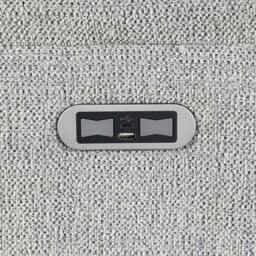 Rackhams Erdington Power Recliner 2 Seater Sofa - Dark Grey - thumbnail 4