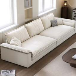 Rackhams Aiden Sailboat Two Seater, Three Seater Four Seater  Sofa, Suede - Others (Suede) - Two Seater 190cm - thumbnail 3