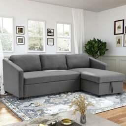 Rackhams Corner Sofa Bed 3 Seater Sofa with Storage