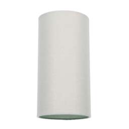 Rackhams Contemporary and Stylish Dove Grey Linen Fabric Tall Cylindrical 25cm Lampshade - thumbnail 1