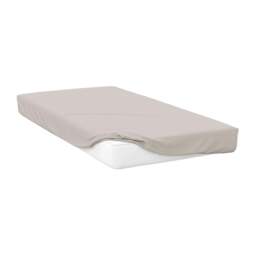 Rackhams 200 Thread Count Egyptian Cotton Deep Fitted Sheet - Oyster - Oyster - Superking - 100% Egyptian Cotton - thumbnail 1