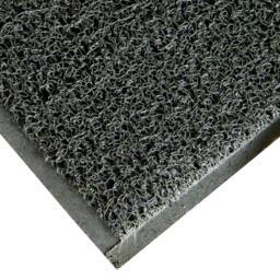 Rackhams Dirt Trapper Door Mat – Heavy Duty Non-Slip Vinyl Indoor/Outdoor Dirt Trapper Entrance Mat –  Dark Grey – Multiple Sizes - 120 x 180cm - thumbnail 2