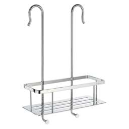 Rackhams Polished Chrome Shower Basket for Shower Mixer - thumbnail 1