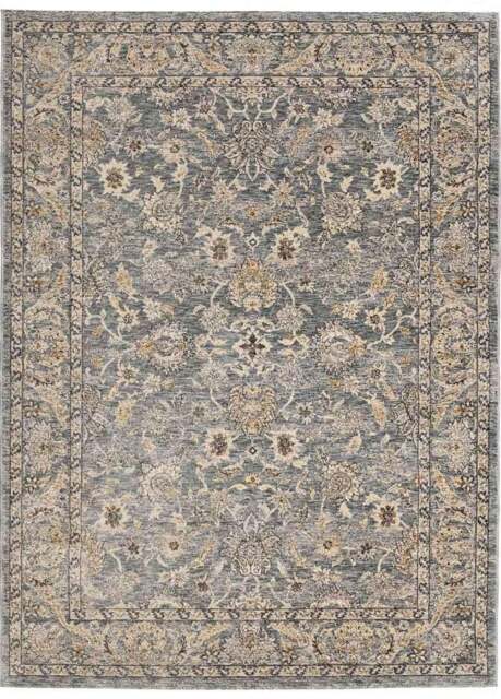 Rackhams Raja Traditional Rug – Grey Vintage Elegance - 200X285 cm - image 1