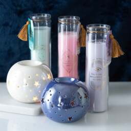 Rackhams Blackberry Tube Candle with Amethyst Crystals - Wax - 1 - thumbnail 5