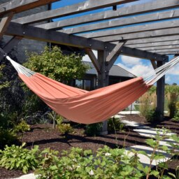 Rackhams Brazilian Sunbrella Double Hammock - Coral - thumbnail 3