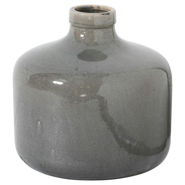 Rackhams Ceramic Vase - Grey - 23cm x 23cm x 23cm - Grey - 100% Mixed - image 1