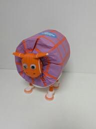 Rackhams Blackpool Fun Toilet Roll Holder – SuperSheep - Dispenser base - Orange and White - thumbnail 3
