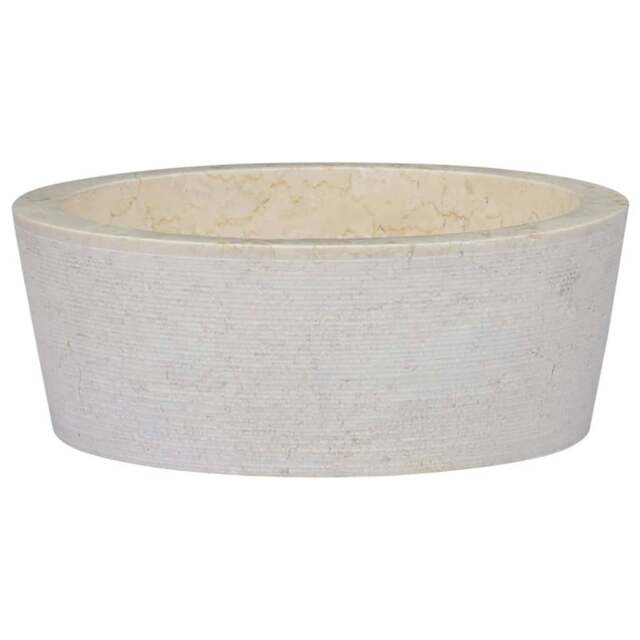 Rackhams Sink Cream �_�”�_40x15 cm Marble