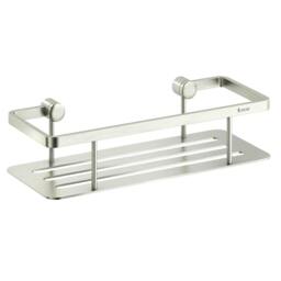 Rackhams Brushed Nickel Shower Basket