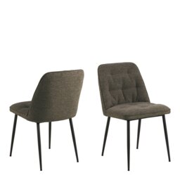 Rackhams Brooke Dining Chair in Taupe Set of 2 - 1 - thumbnail 1