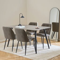 Rackhams Brooke Dining Chair in Taupe Set of 2 - 1 - thumbnail 4