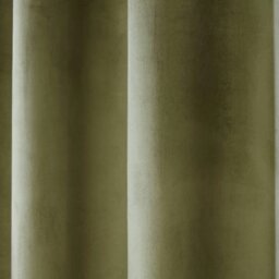 "Rackhams Casa Green Eyelet Ready Made Eyelet Curtains - Green - 90x90"" - Curtains" - thumbnail 3