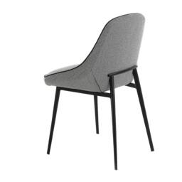 Rackhams Grey Fabric Chair 4082 - thumbnail 6